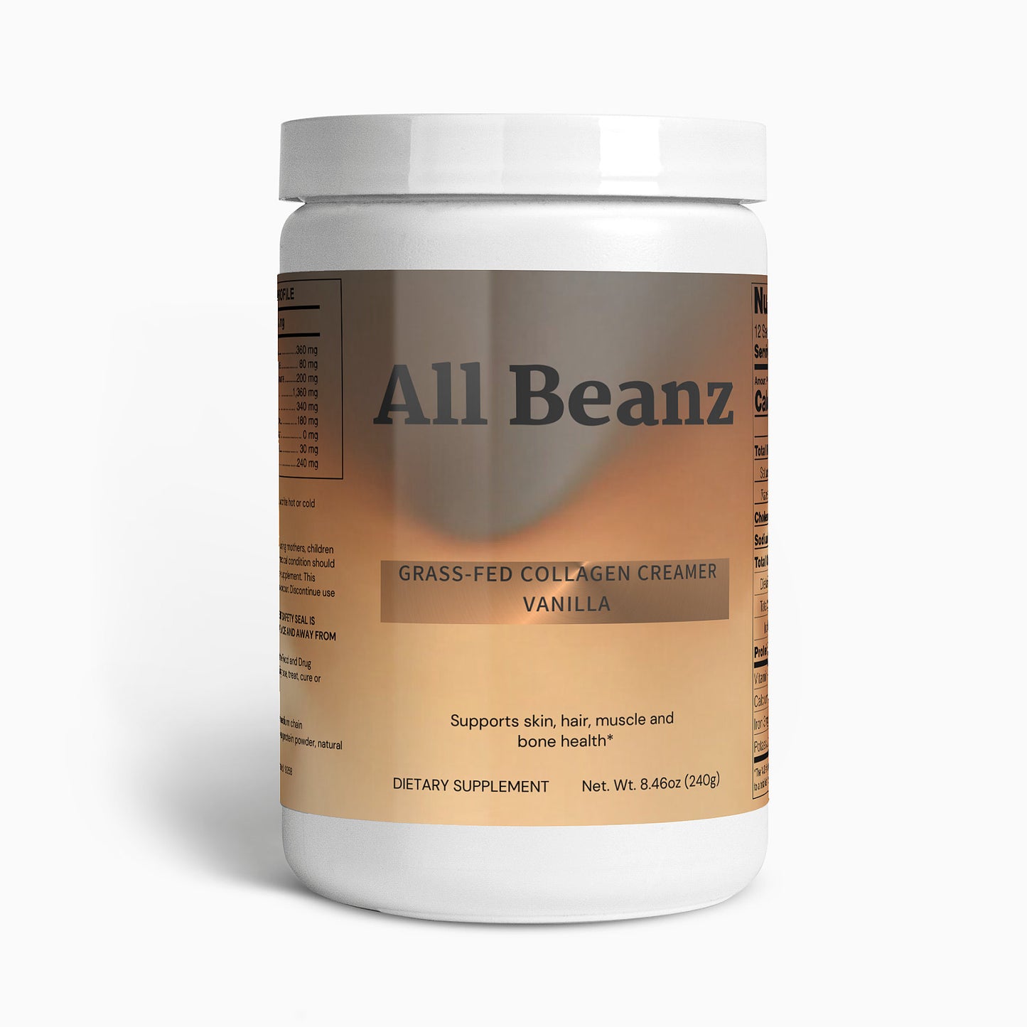 Grass-Fed Collagen Creamer (Vanilla)