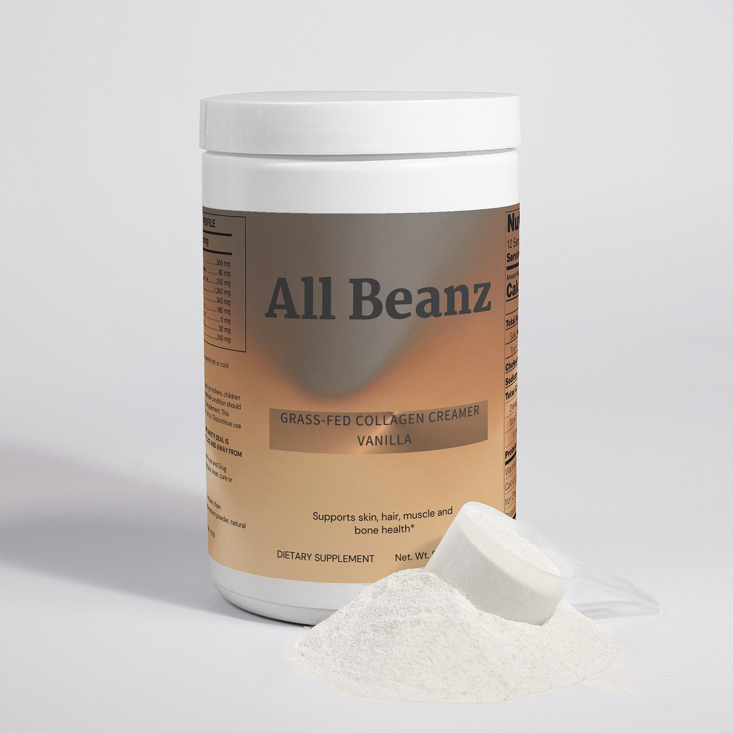 Grass-Fed Collagen Creamer (Vanilla)