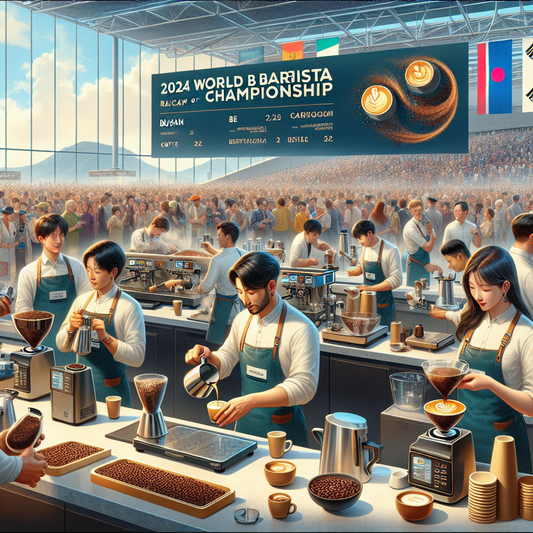 "2024 World Barista Championship Final Round Showdown, Ultimate Coffee Making Competition"